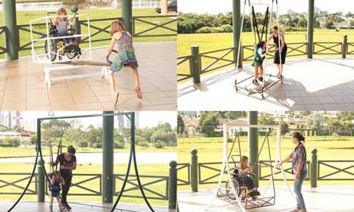 Jardim Botânico no RJ tem espaço com brinquedos inclusivos