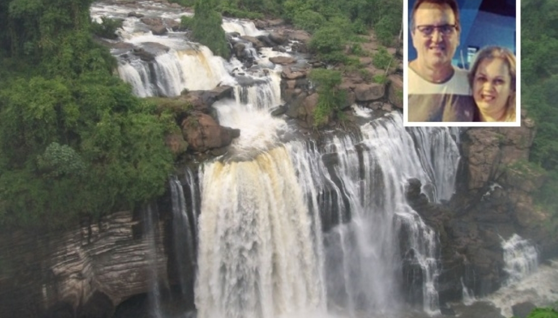 Casal é morto após roubo de caminhonetes e corpos são jogados em precipício de cachoeira