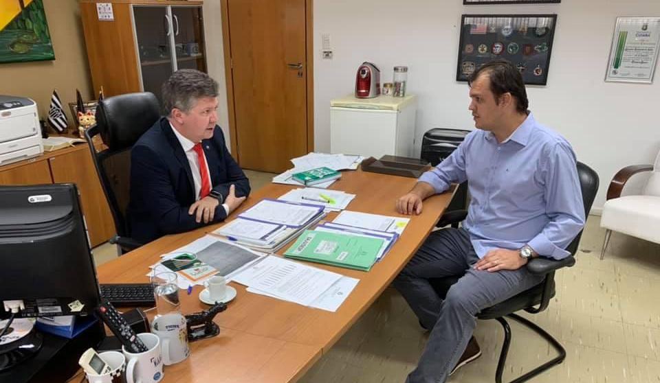 Deputado Thiago reforça cobrança para instalação do batalhão da PM na Vila Operária e aquisição de viaturas