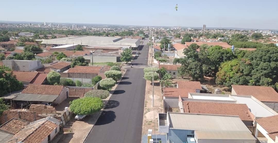 Rondonópolis | Obras de revitalização asfáltica na Vila Operária seguem em ritmo acelerado