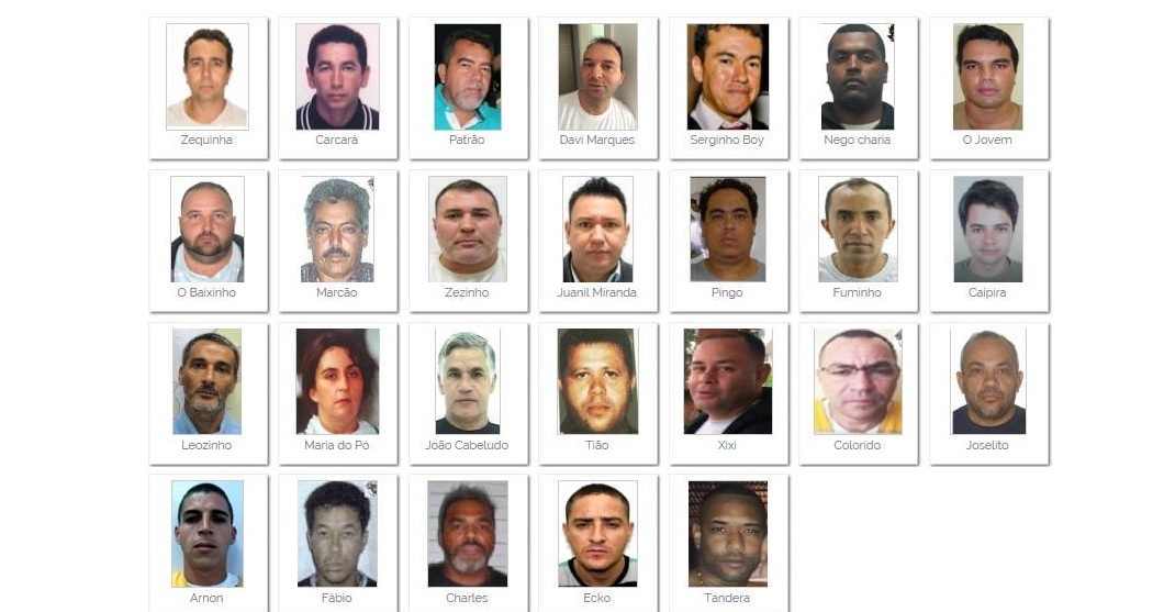 Moro divulga lista de criminosos mais procurados do país