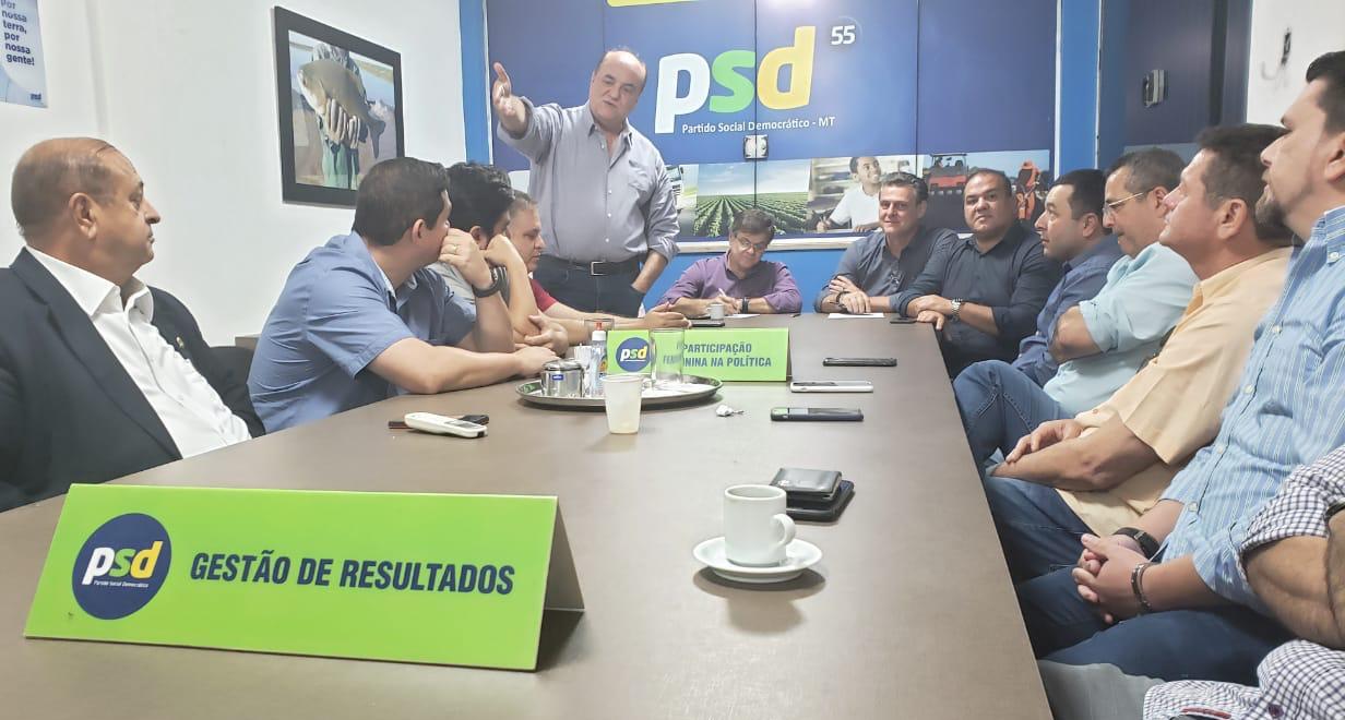 Em reunião, PSD define Júnior da Verdão como pré-candidato à prefeitura de Cuiabá