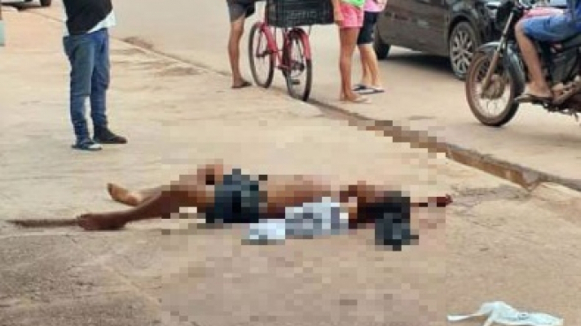 Vigilante é executado com 7 facadas no meio da rua em Várzea Grande
