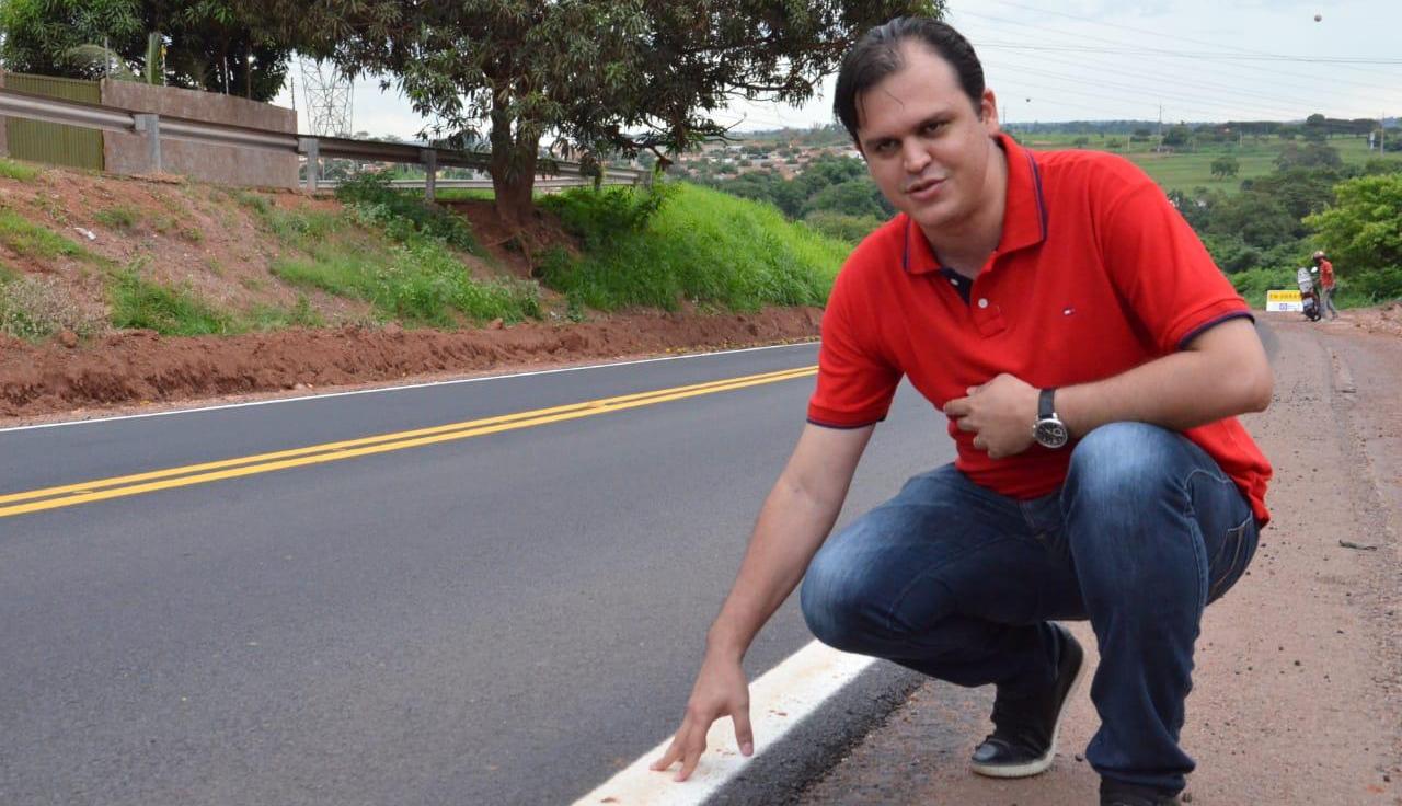 Deputado Thiago Silva anuncia a inauguração do Anel Viário de Rondonópolis