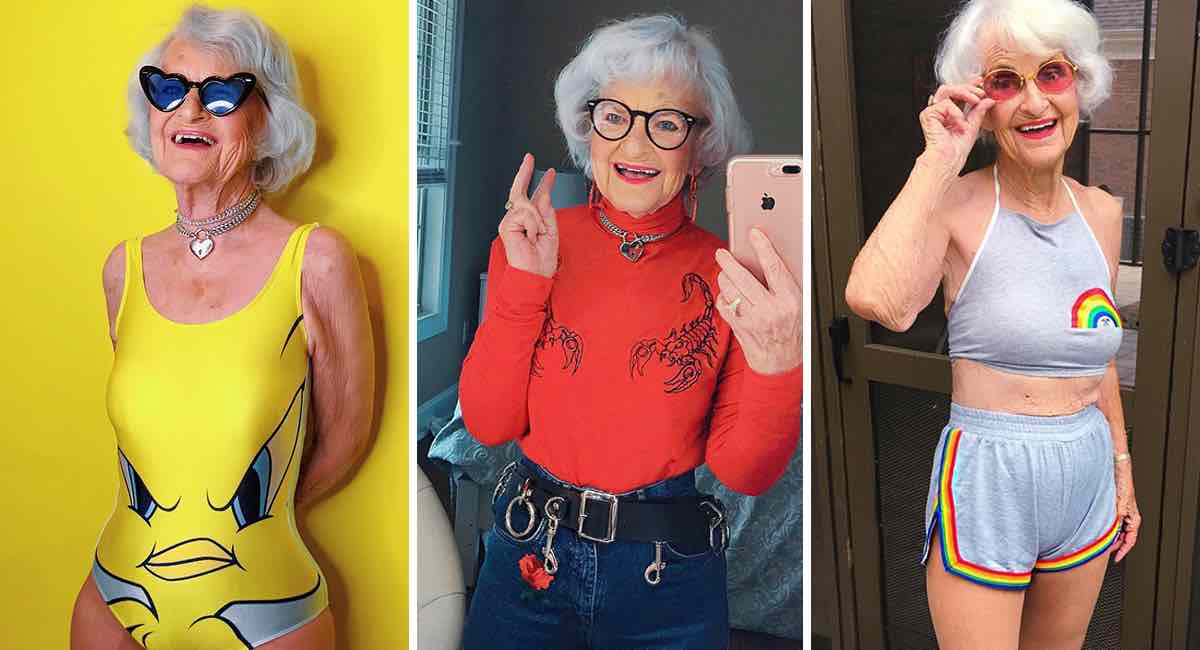 Conheça a mulher de 92 anos que prova a todos que nunca é tarde para ter estilo