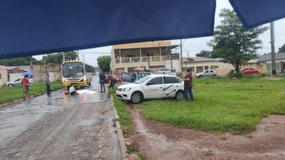 Cuiabá | Motociclista a caminho do trabalho morre após acidente com ônibus