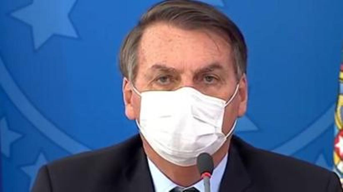 Bolsonaro fala da ‘desinformação’ e ‘pânico disseminado’ por pandemia