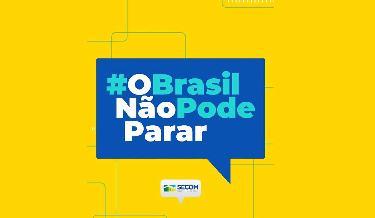 Justiça federal proíbe governo de veicular campanha contra isolamento social