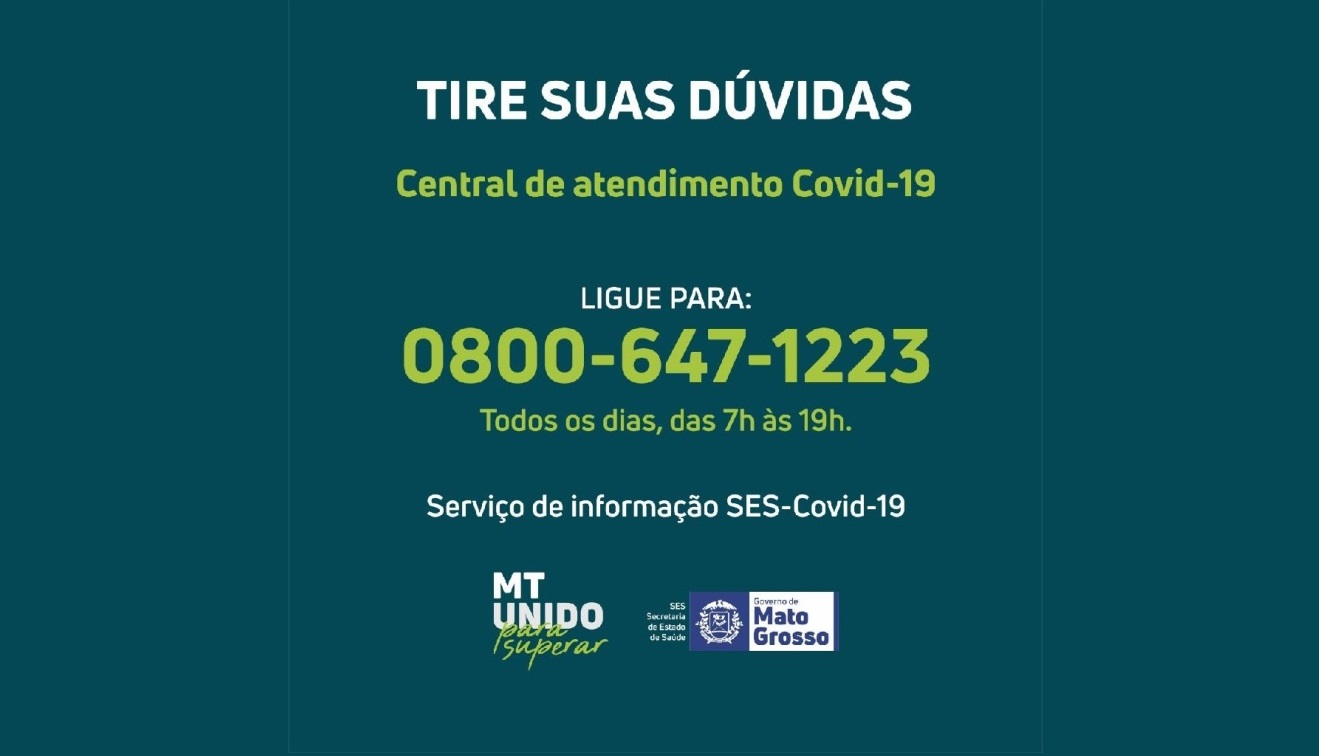 Governo do Estado cria Central de Atendimento para tirar dúvidas sobre coronavírus