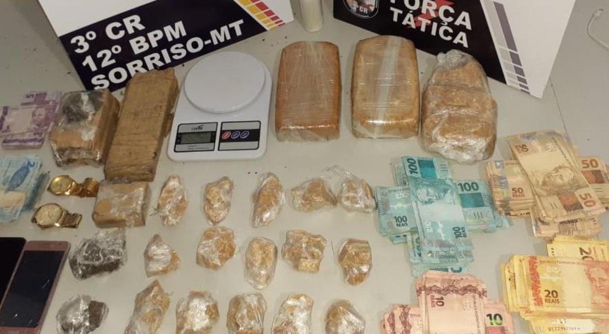 Mulheres são detidas por tráfico de drogas em Sorriso