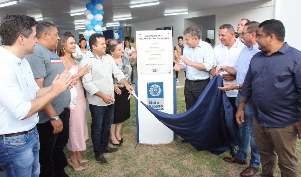 Escola construída em Barão de Melgaço vai beneficiar 1,3 mil alunos