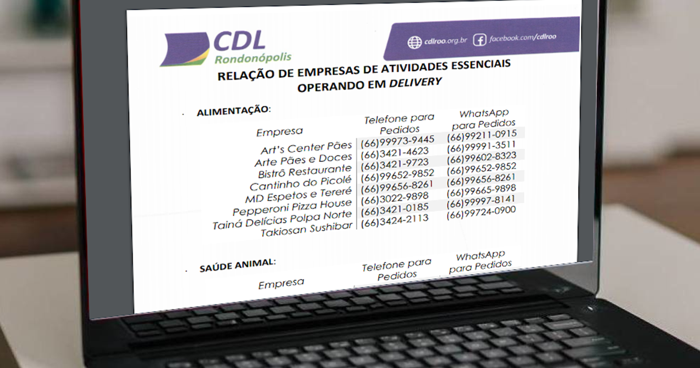 Rondonópolis | Em meio à crise do coronavírus: “Apoie o negócio local”