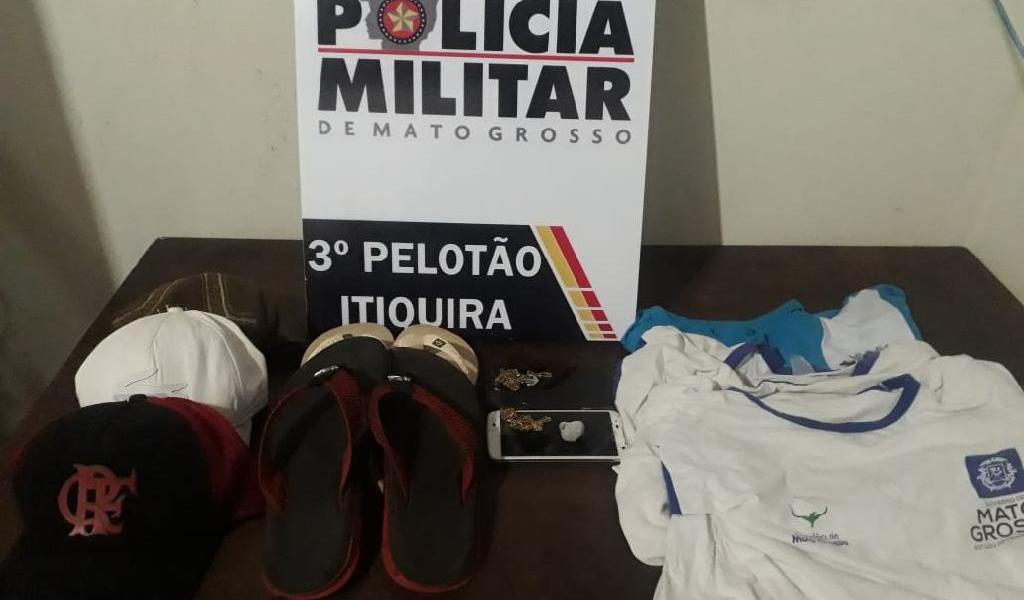 Itiquira | Adolescentes são apreendidos com produtos roubados