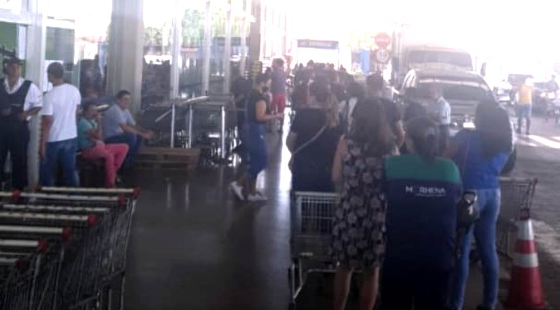 Rondonópolis | MPT notifica supermercados após três casos confirmados de coronavírus