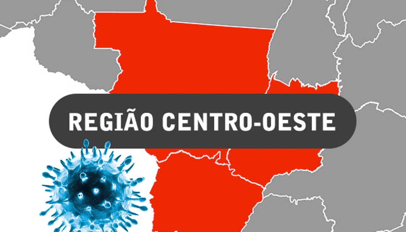 Confira quais estados do Centro-Oeste registram mais e menos casos da Covid-19