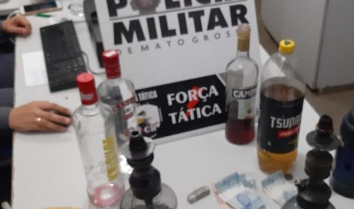 Rondonópolis | Seis são conduzidos por corrupção de menores e aglomeração de pessoas