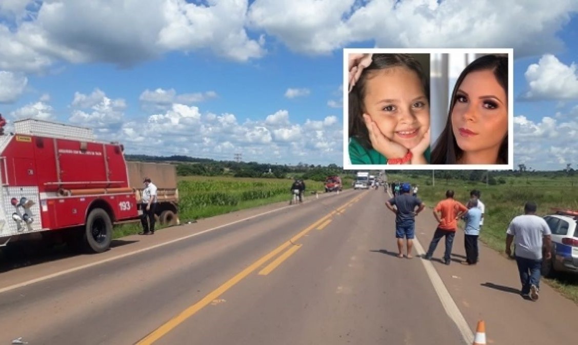 Estudante de Direito e irmã de 7 anos são vítimas de acidente na BR-163