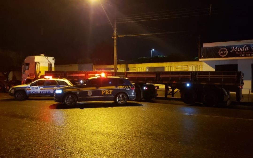 PRF em conjunto com a PMMG, detém quadrilha que atuava em Mato Grosso, Goiás e Minas Gerais