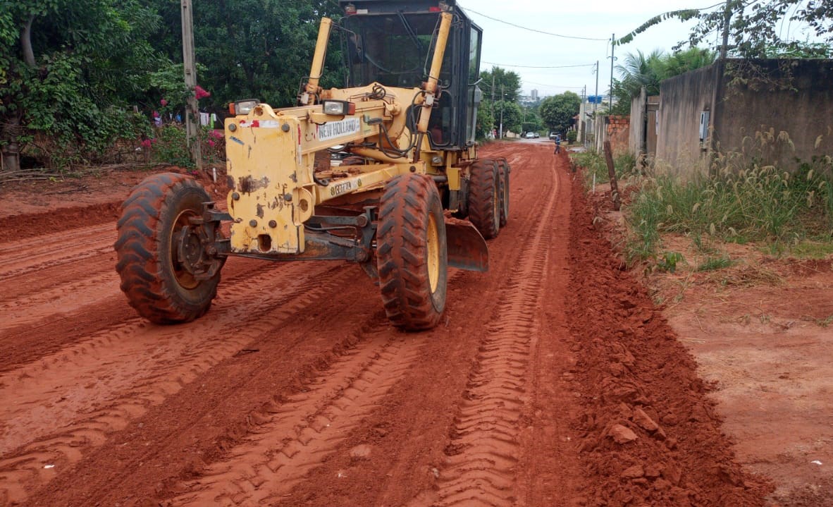 Prefeitura recupera e asfalta ruas do bairro Residencial Bela Vista