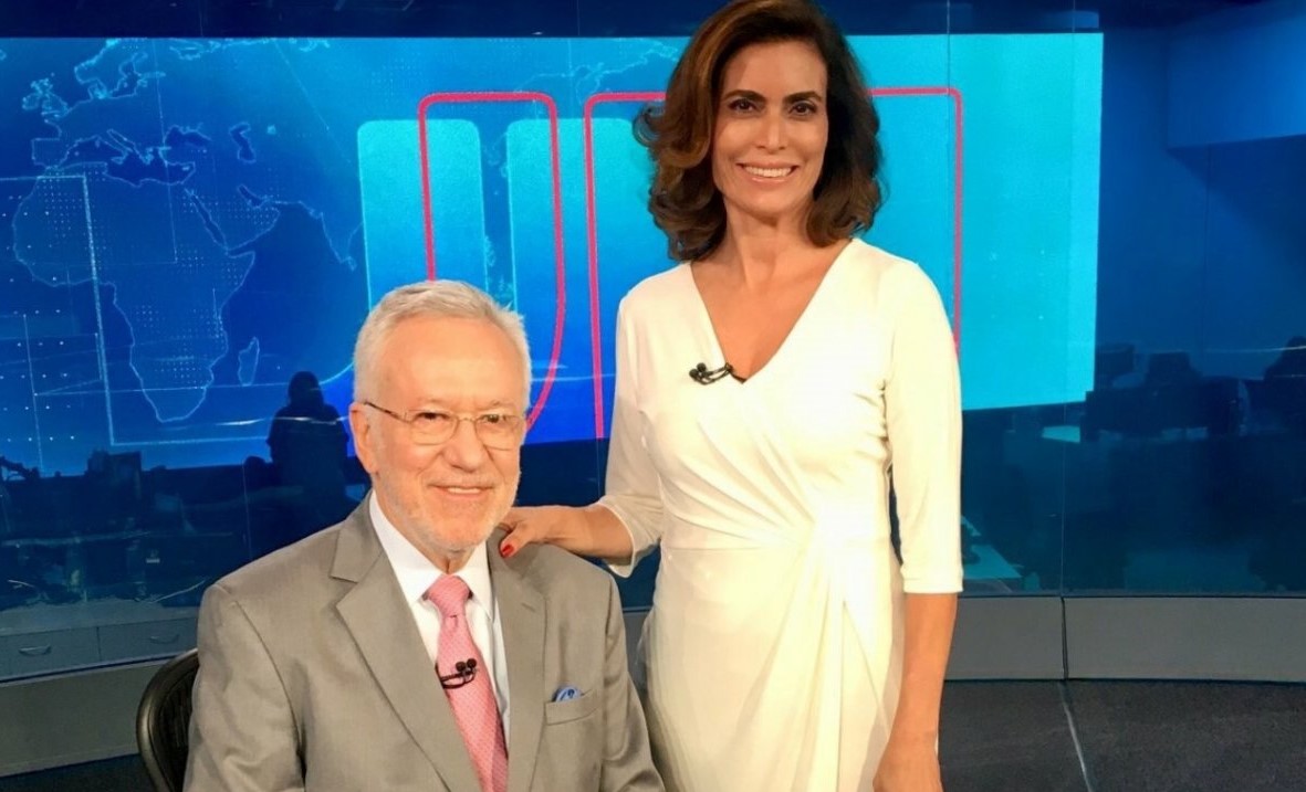 Vaza áudio de Giuliana Morrone fazendo críticas a ex-parceiro de bancada Alexandre Garcia