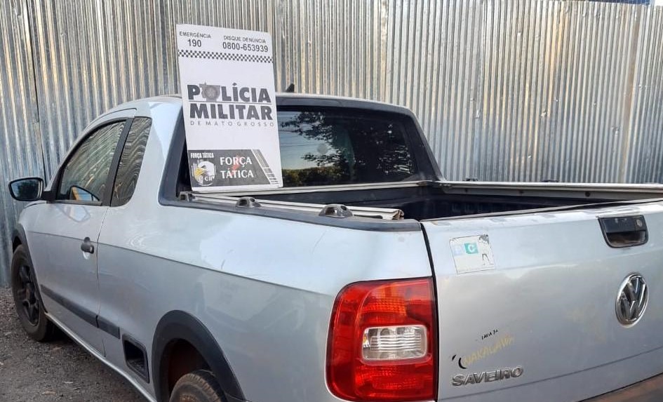 Policiais prendem homem com carro roubado em Rondonópolis