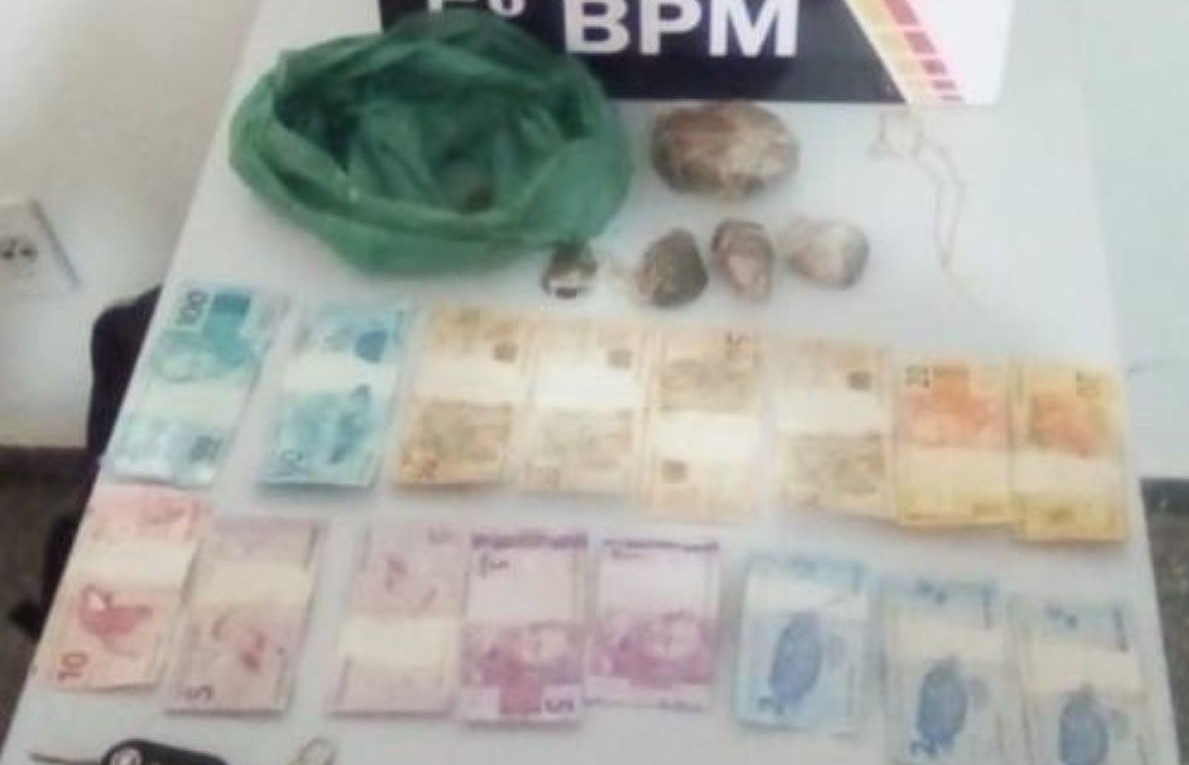 Guiratinga | PM prende trio por tráfico de drogas