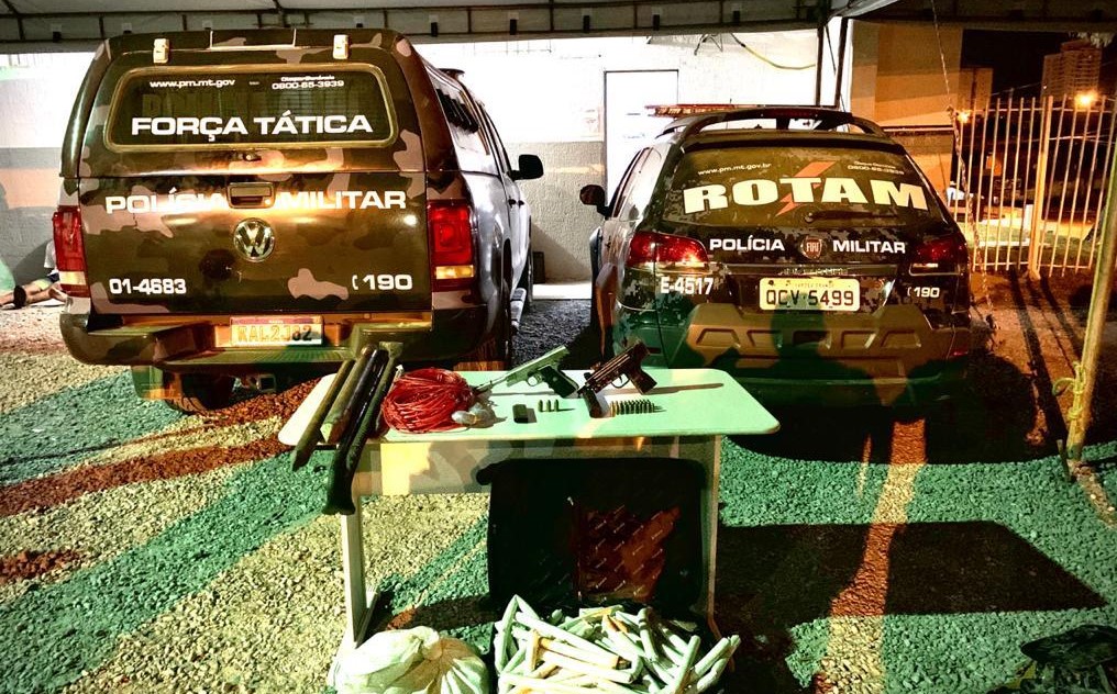 Quadrilha que roubava bancos é presa com armas e explosivos
