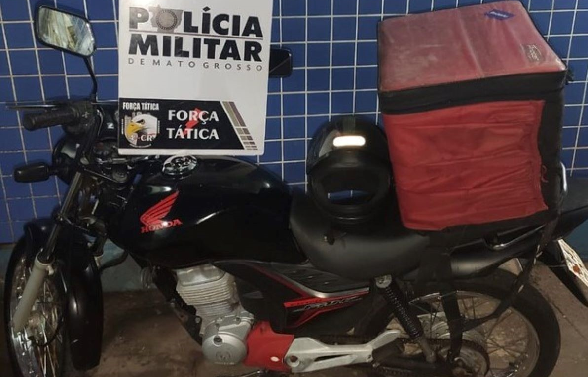 Rondonópolis | Traficante de drogas que se disfarçava de entregador de delivery é preso