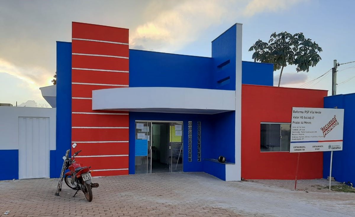 Obra de reforma do PSF da Vila Verde entra em fase final e deve ser concluída em breve