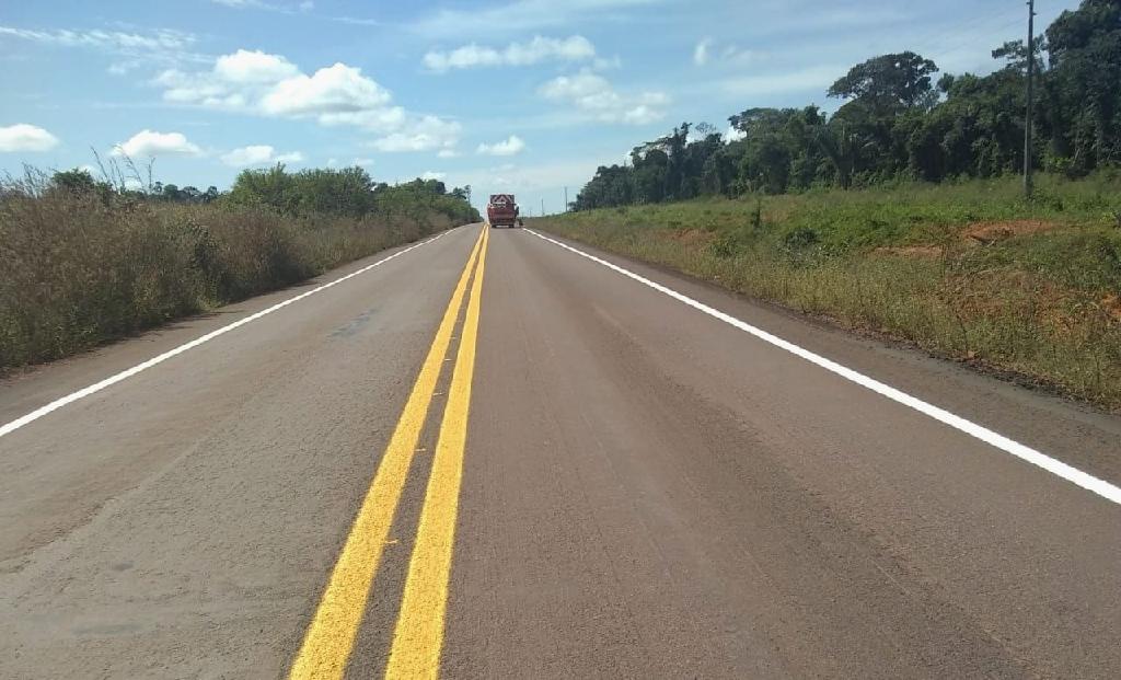 Governo finaliza restauração de 40 km na MT-422
