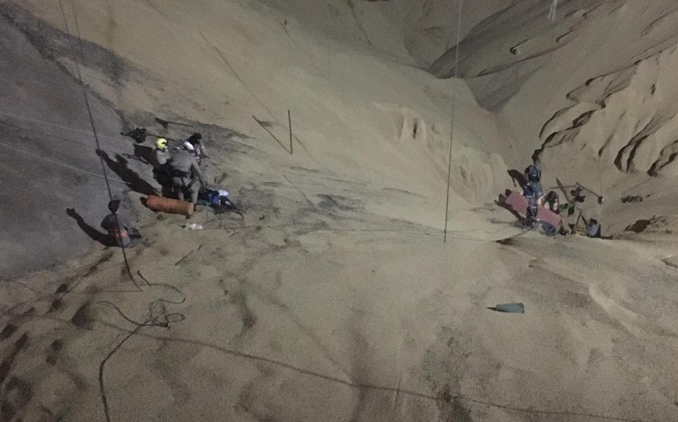 Corpo de trabalhador que foi soterrado em silo de soja é resgatado pelos bombeiros