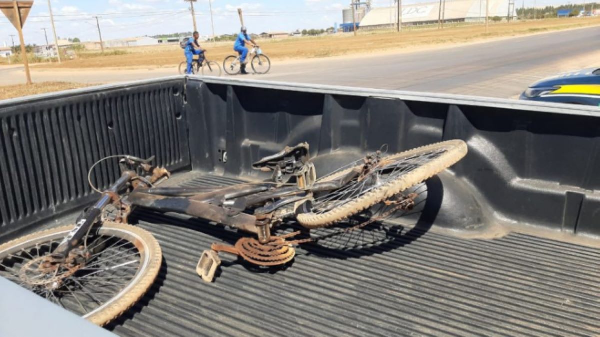 Sorriso | Ciclista de 17 anos morre ao ter perna esmagada por carreta em rodovia