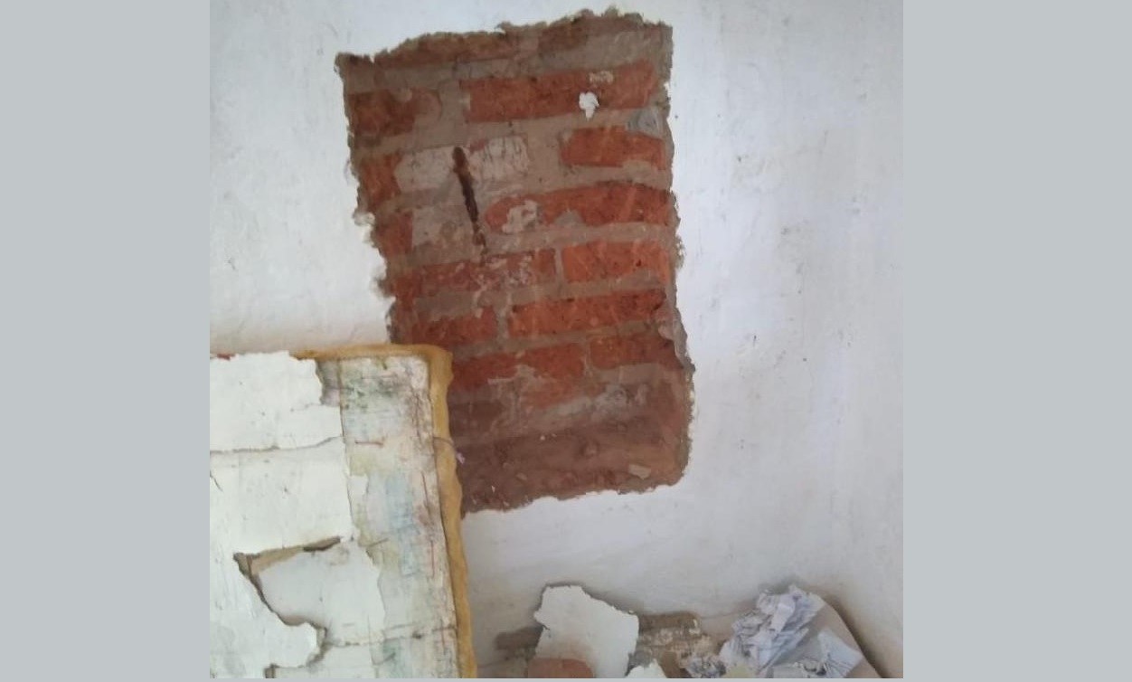 Rondonópolis | Buraco em parede de cela é encontrado por policiais da Mata Grande