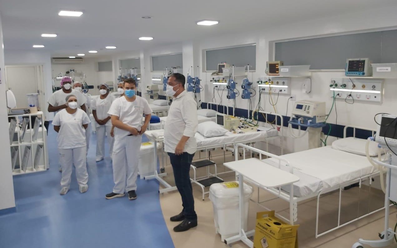 Governo coloca em funcionamento 10 novos leitos de UTI para Covid-19 no Hospital Regional de Sinop