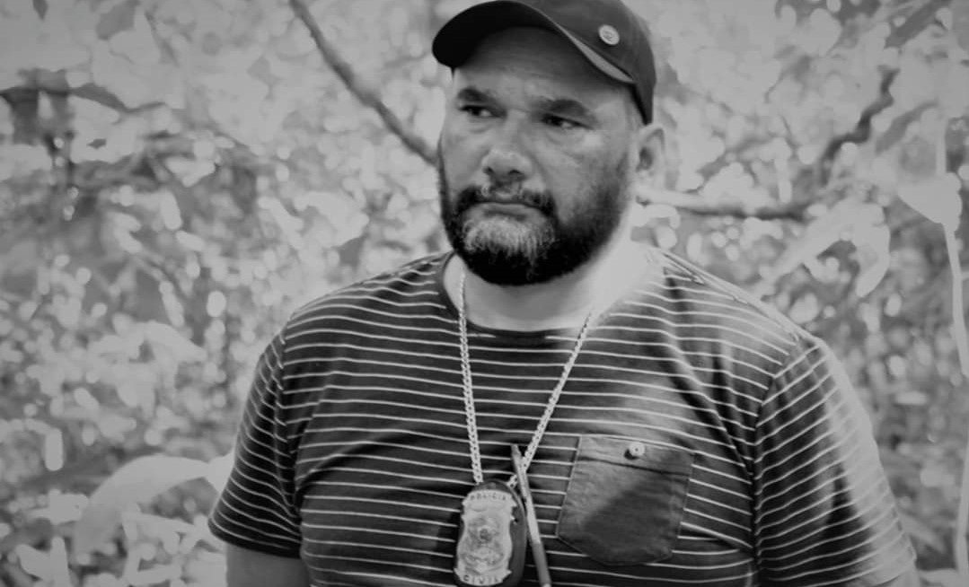Polícia Civil presta homenagem a investigador que morreu nesta quarta-feira, em decorrência da covid-19
