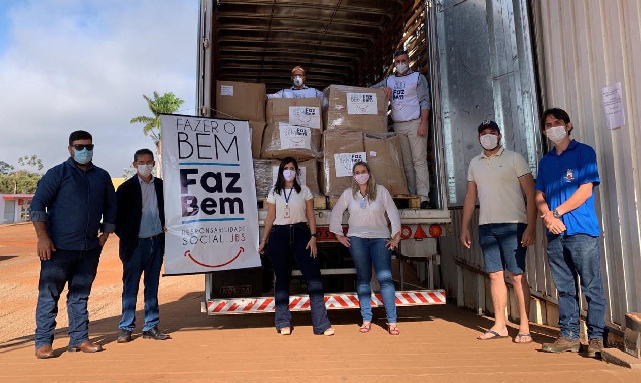 Doação da JBS chega a Tangará da Serra