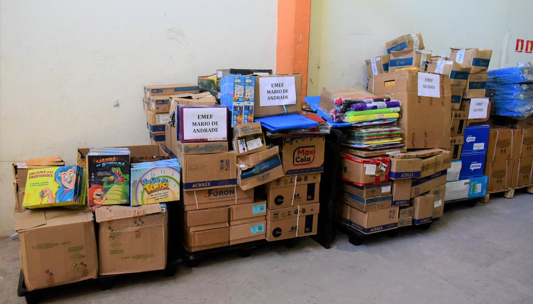 Município aderiu ata de preços para aquisição de materiais e brinquedos pedagógicos em dezembro de 2019