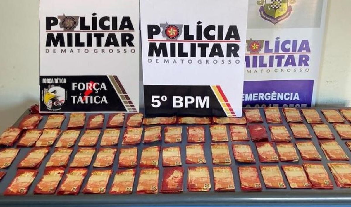 PM prende quadrilha que explodiu caixas eletrônicos de agência bancária em Guiratinga
