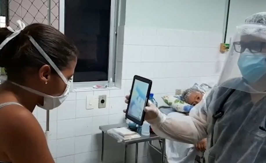 Cuiabá | Campanha arrecada doações de celulares e tablets para que pacientes com Covid-19 se comuniquem com a família