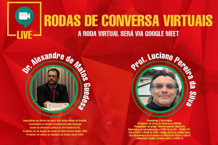 Mato Grosso | Promotor de Justiça relata atuação no enfrentamento à Covid-19 em live