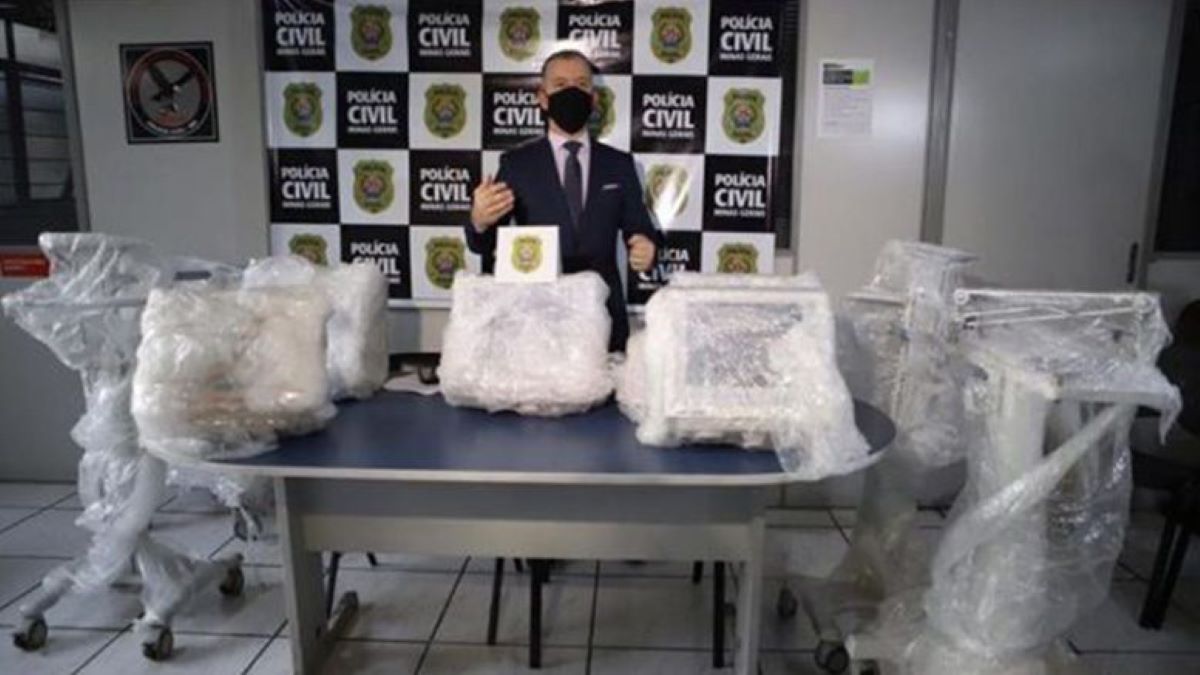 Polícia de Minas Gerais recupera respiradores roubados que vinham para Mato Grosso