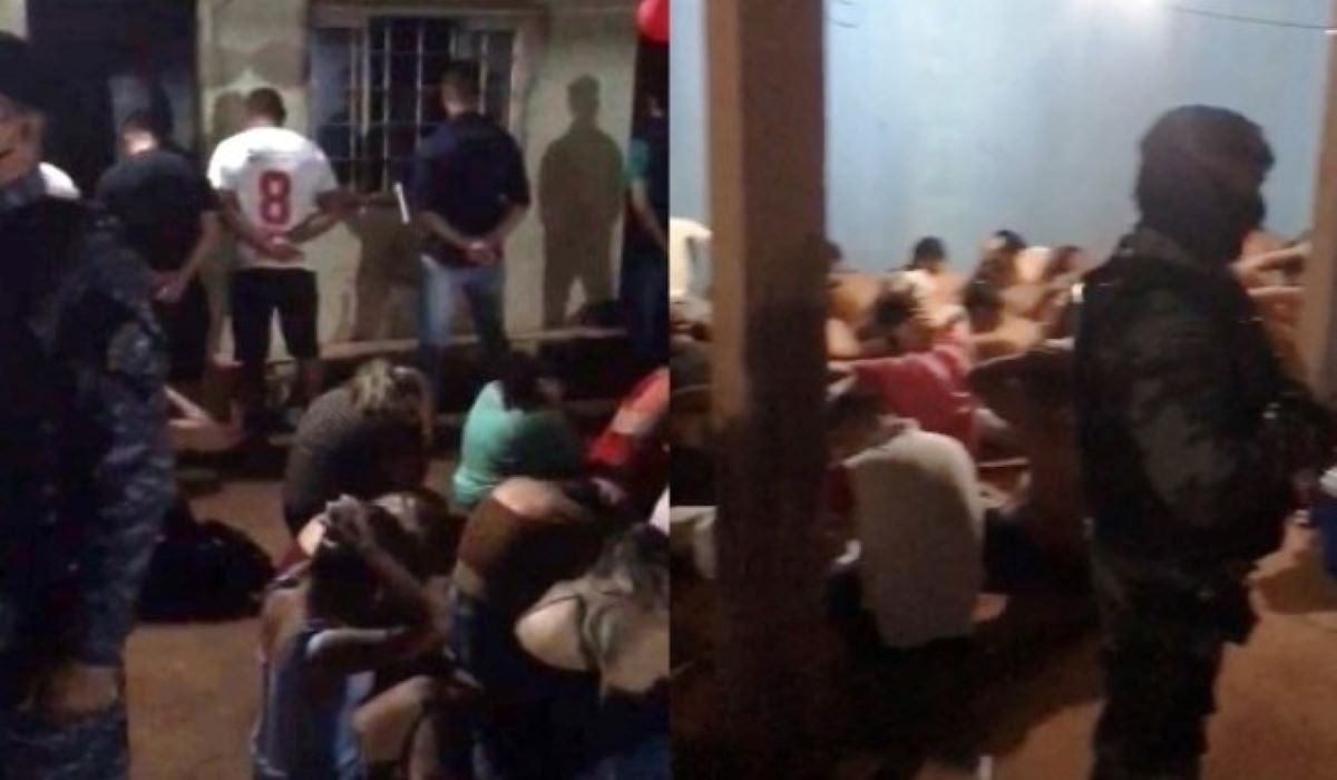 Várzea Grande | Advogada e policiais são detidos por fazer festa; 56 encerram noite na delegacia