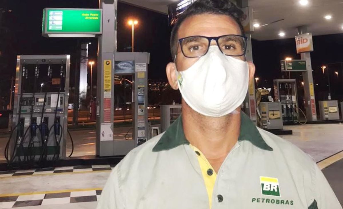 BR distribui quase meio milhão de máscaras para frentistas