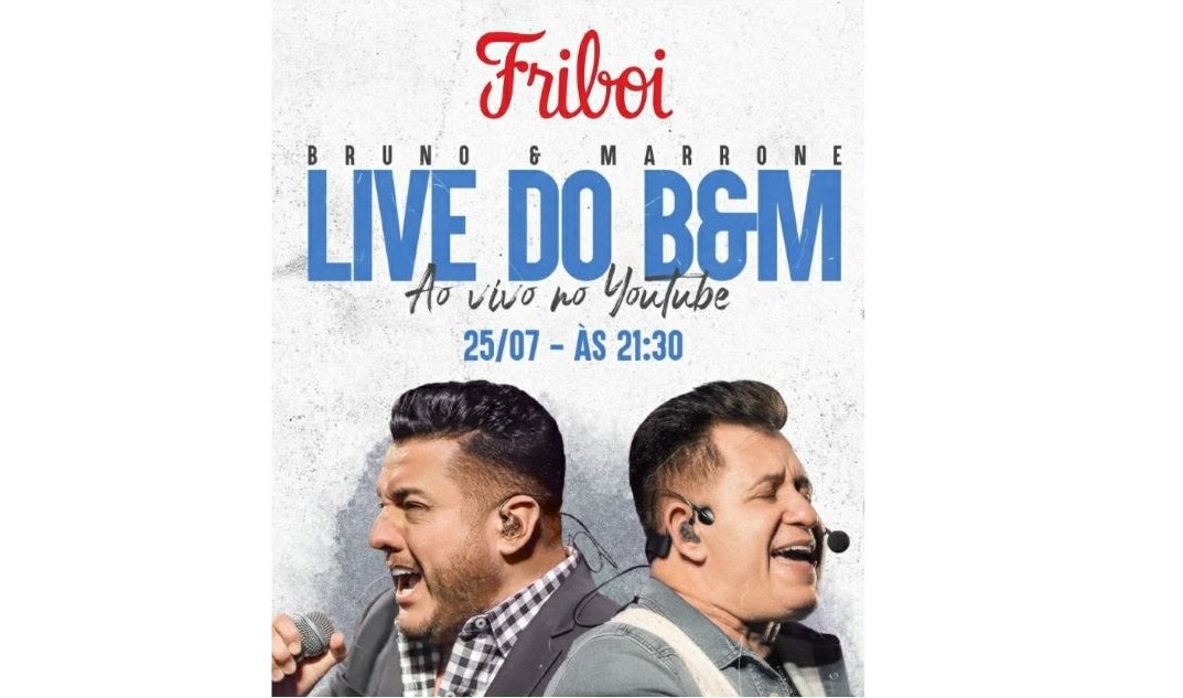 Friboi patrocina nova live do Bruno & Marrone 