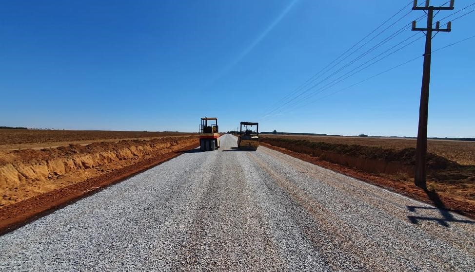 Obras na MT-010 vão favorecer escoamento da produção agrícola da região
