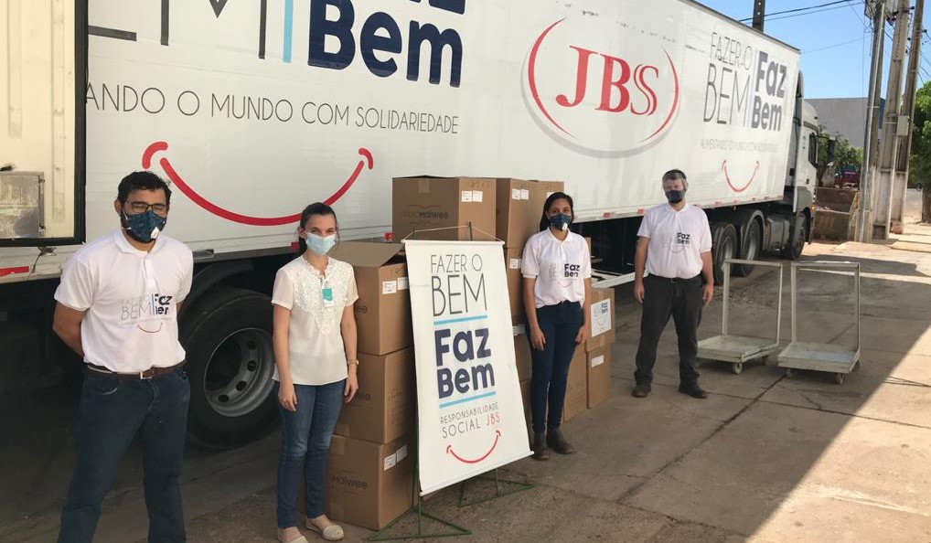 Rondonópolis recebe novas doações da JBS
