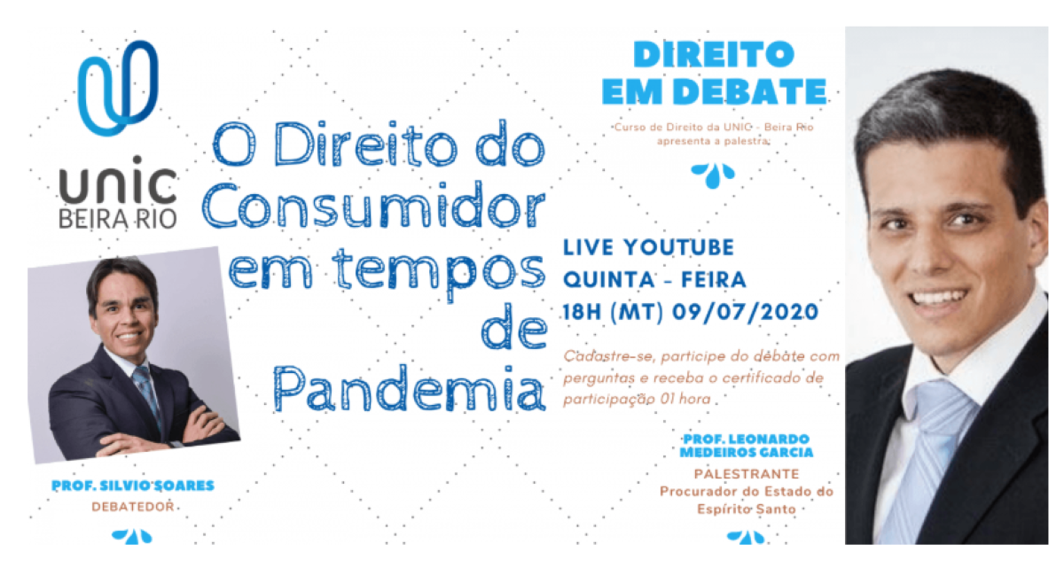 Palestra debate direito do consumidor em tempos de pandemia