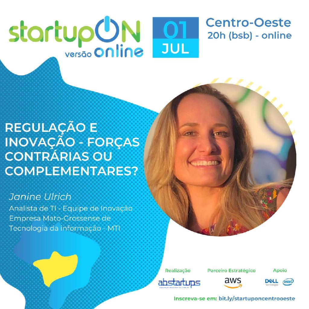 Analista da MTI palestra em evento virtual para startup’s do Centro-Oeste