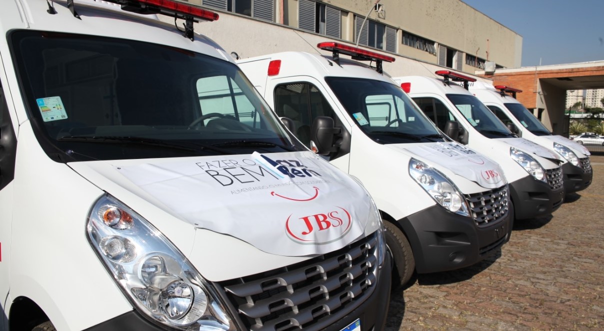 JBS entrega primeiras ambulâncias a cidades do Centro-Oeste, Norte e Sudeste