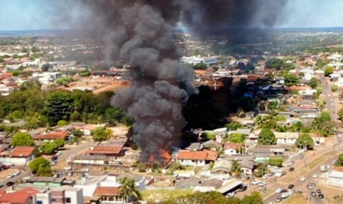 Juara | Idoso morre durante incêndio em sua residência